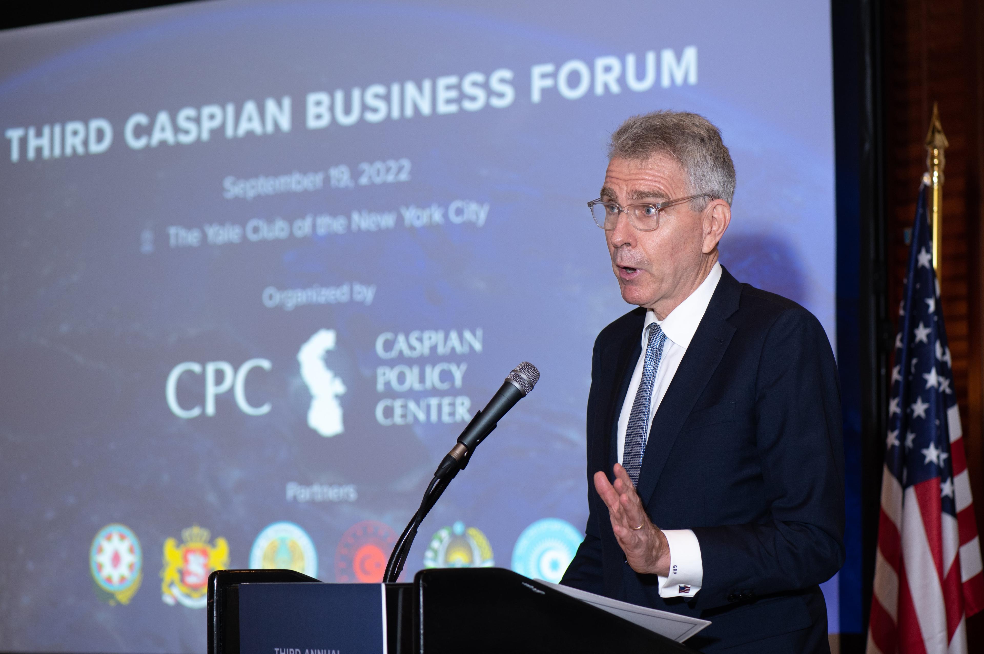 Assistant Secretary Pyatt: “Caspian region’s natural gas is already playing a critical role in ensuring European energy security”