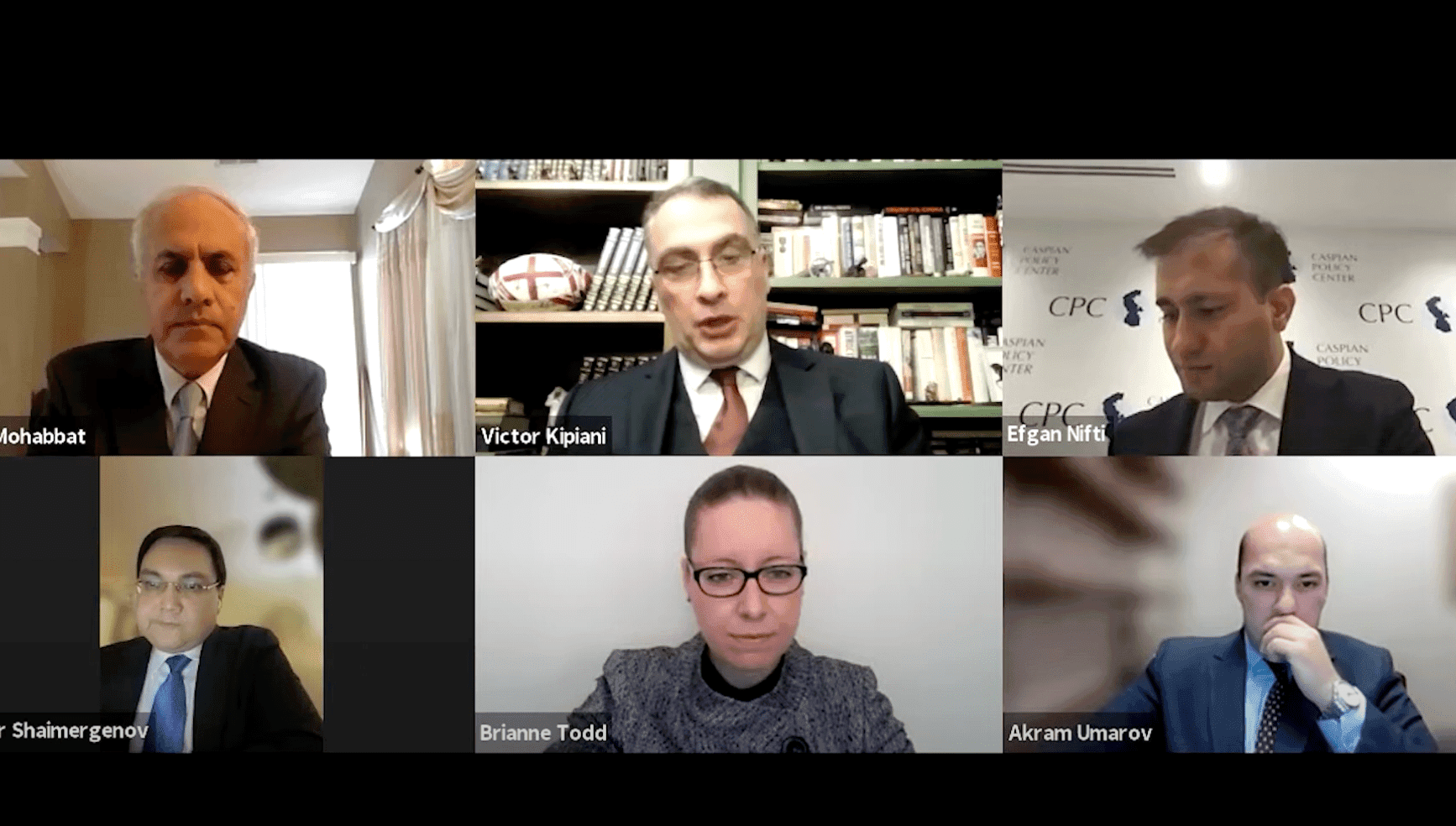 Caspian Security Conference Panel 1 - Formulating A Unified Regional Response to Afghanistan