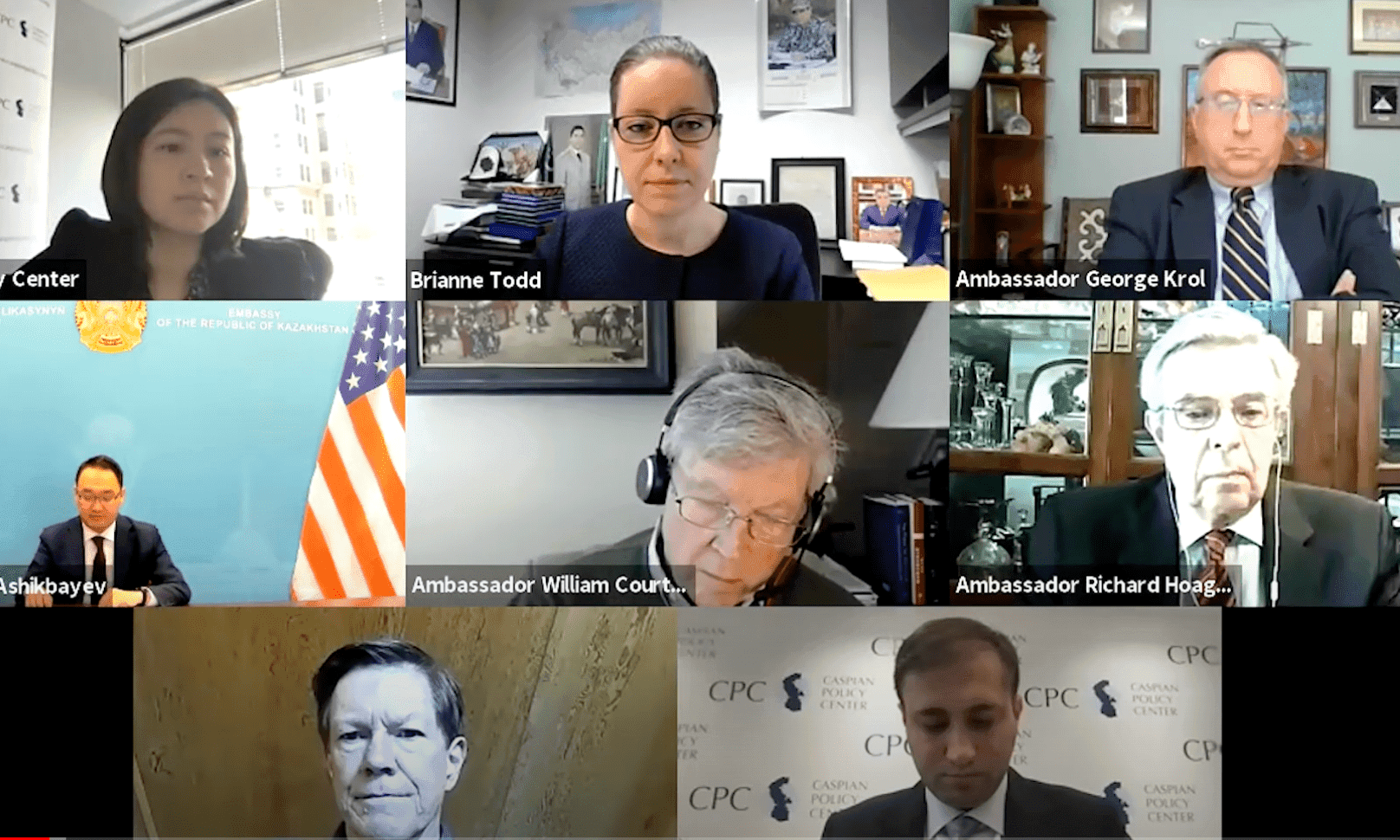 Four U.S. Ambassadors to Kazakhstan Discuss Thirty Years of Partnership