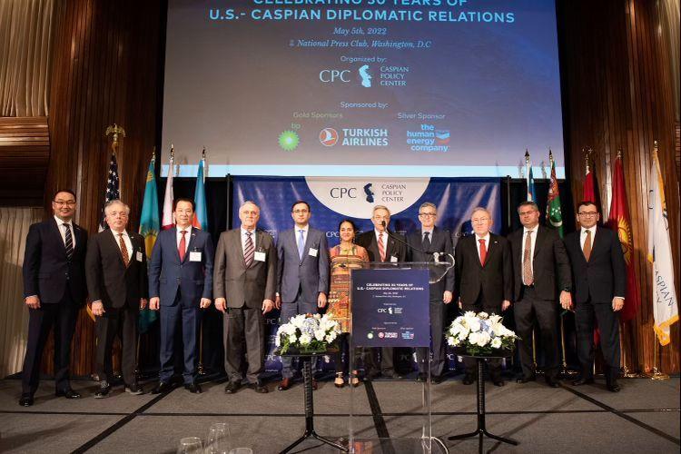 Caspian Policy Center Celebrates 30 Years of U.S.- Caspian Diplomatic Relations and its 7th Anniversary with the White House, State Department, USG, USAID, USDA, and Caspian Region Officials